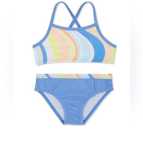 Wonder Nation Baby Girl Bikini 2-Piece Size 12M - Picture 1 of 6